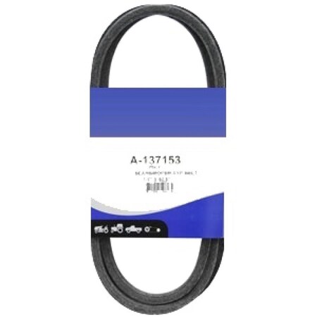 One New Belt Fits Sears GT200, GT2254 Models Interchangeable with 137153, 137153, 1500831M91, 532137153, 532137153, 75-195, 75-19